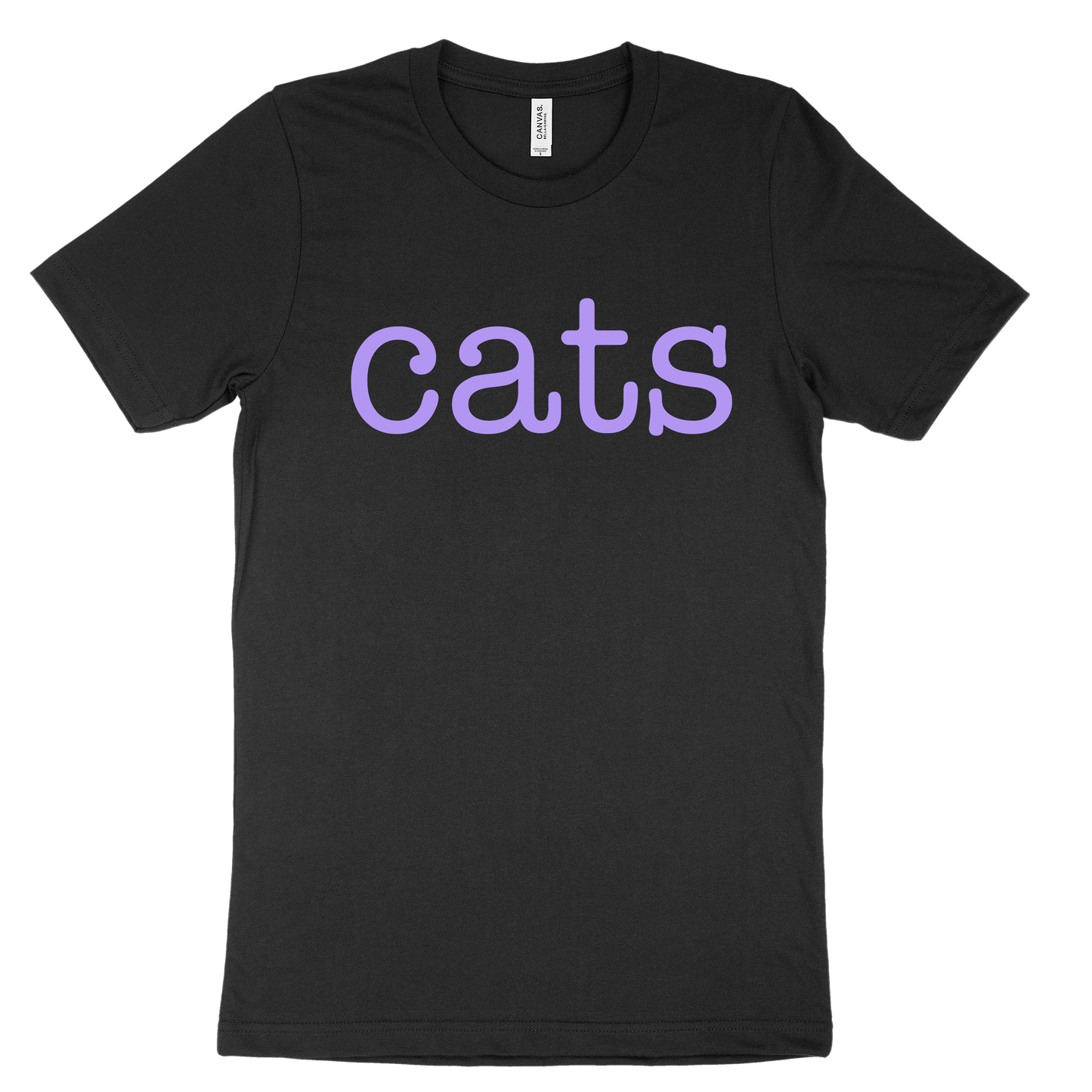 Cats Tee - Black