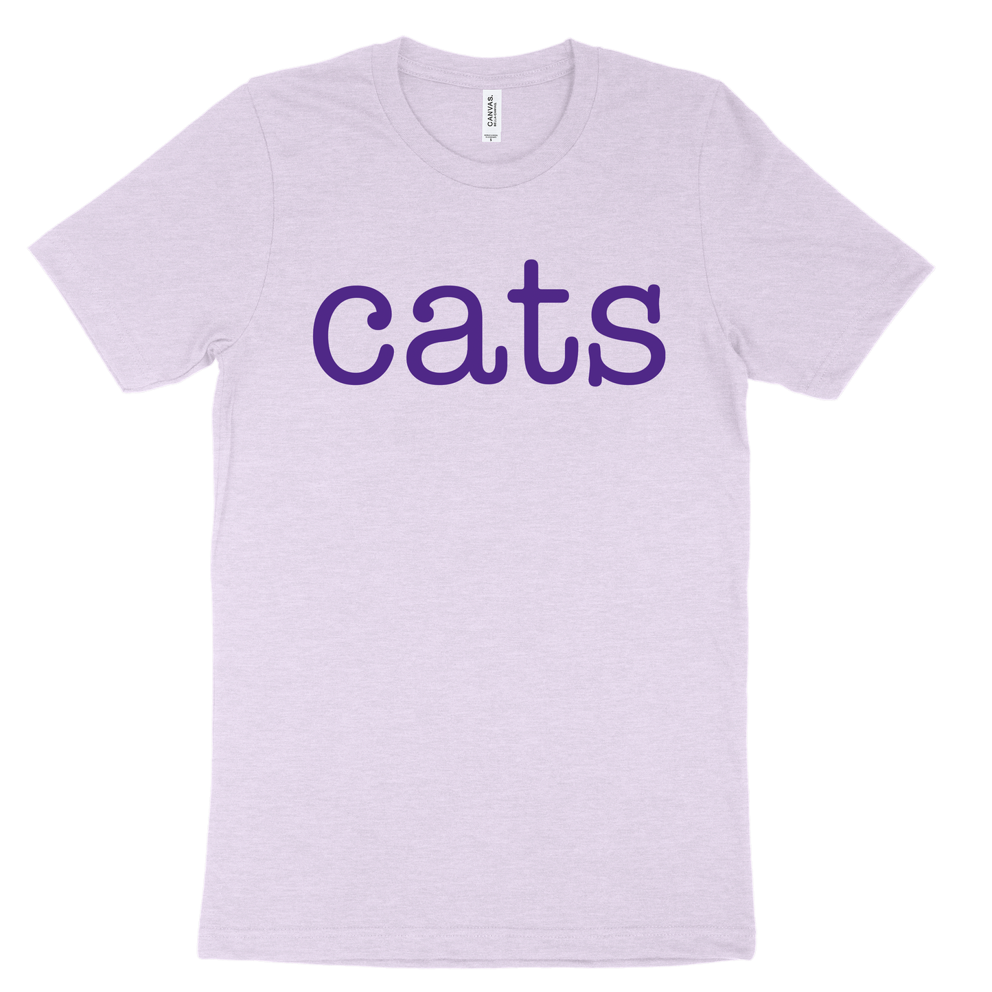 Cats Tee - Lilac