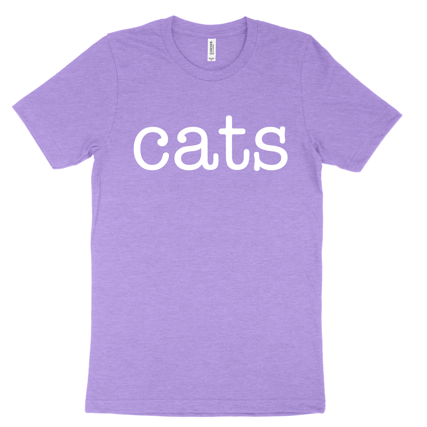 Cats Tee - Purple