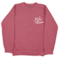 Fluent In Bravo CC Sweatshirt - Crimson