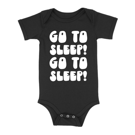 Go To Sleep! Baby - Black