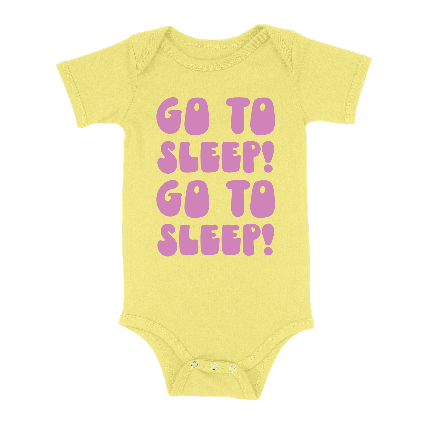 Go To Sleep! Baby - Yellow