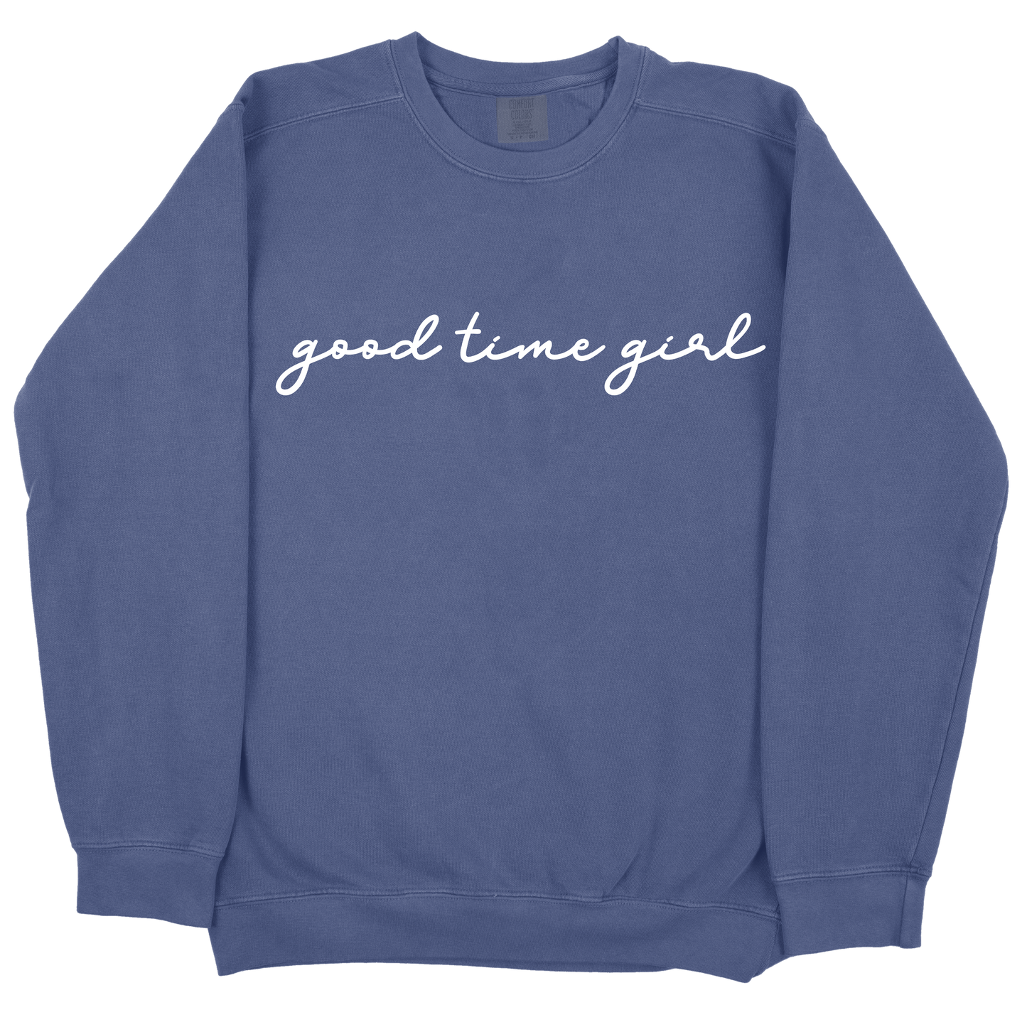 Good Time Girl CC Sweatshirt - Navy