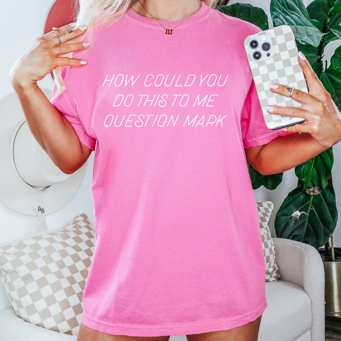 How Could You Do This To Me Question Mark | RHONY CC Tee