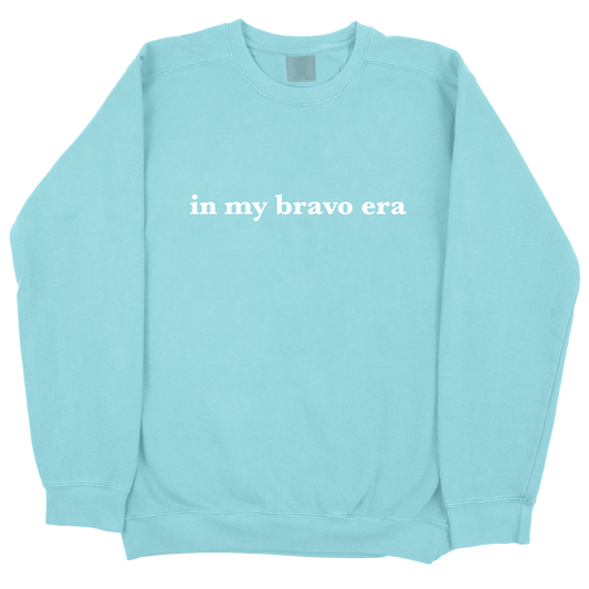 In My Bravo Era CC Sweatshirt - Chalky Mint