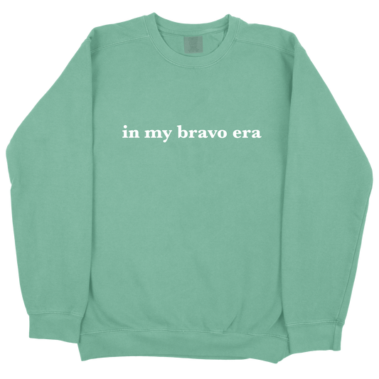 In My Bravo Era CC Sweatshirt - Light Green