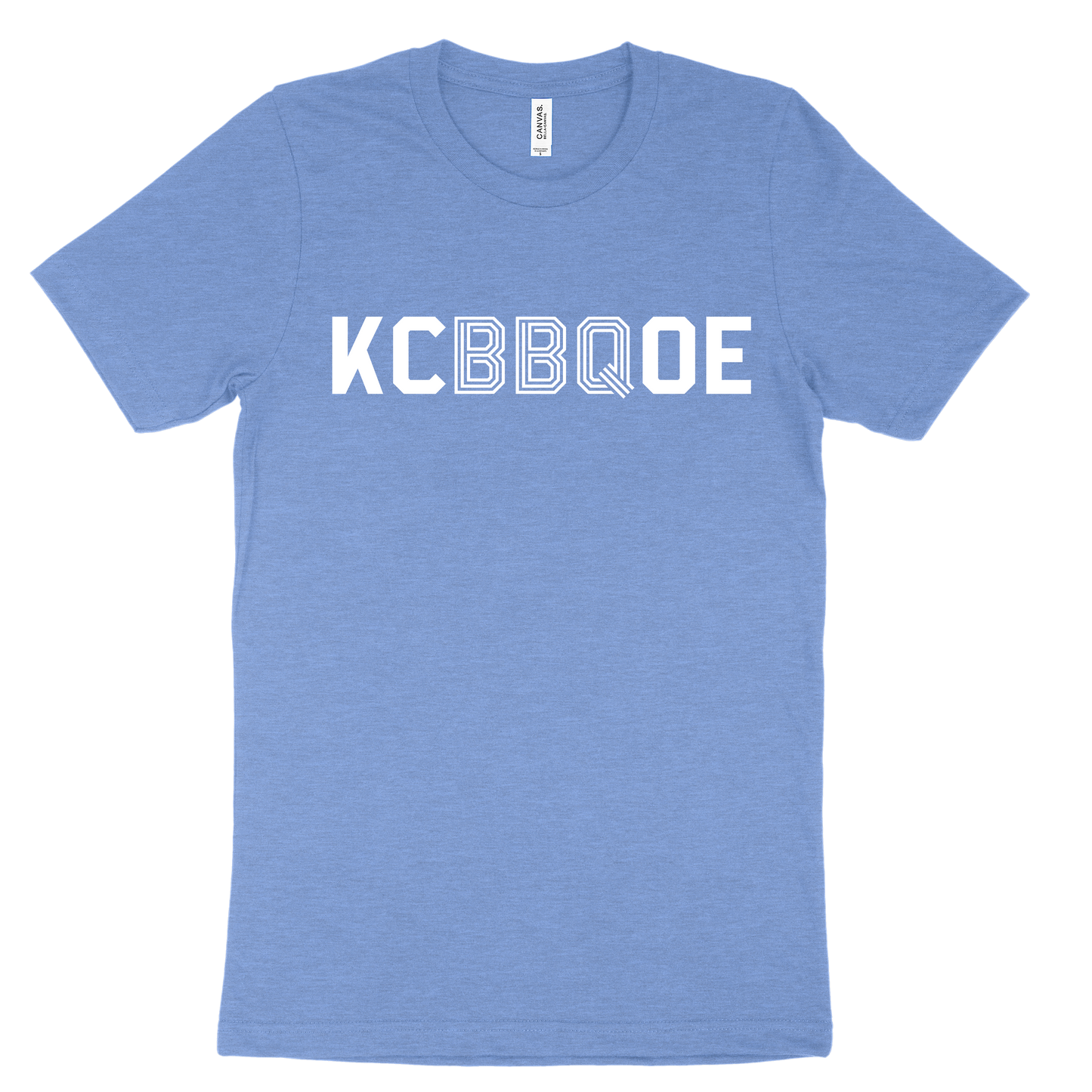 KC BBQ OE Tee - Blue