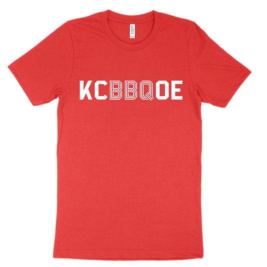 KC BBQ OE Tee - Red