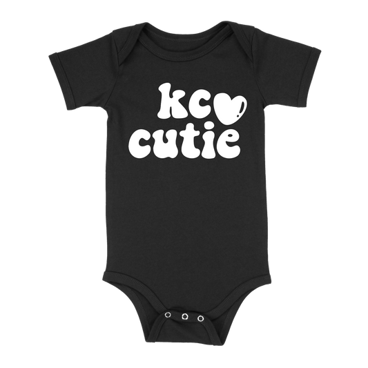 KC Cutie Baby One Piece | Black