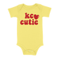 KC Cutie Baby One Piece | Yellow