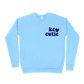KC Cutie Sweatshirt - Light Blue