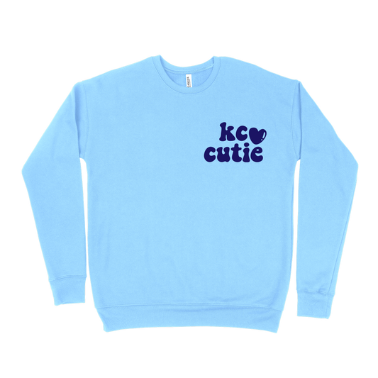 KC Cutie Sweatshirt - Light Blue