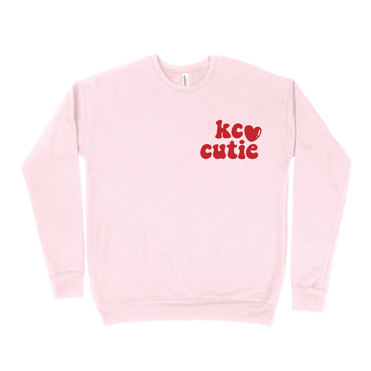 KC Cutie Sweatshirt - Light Pink