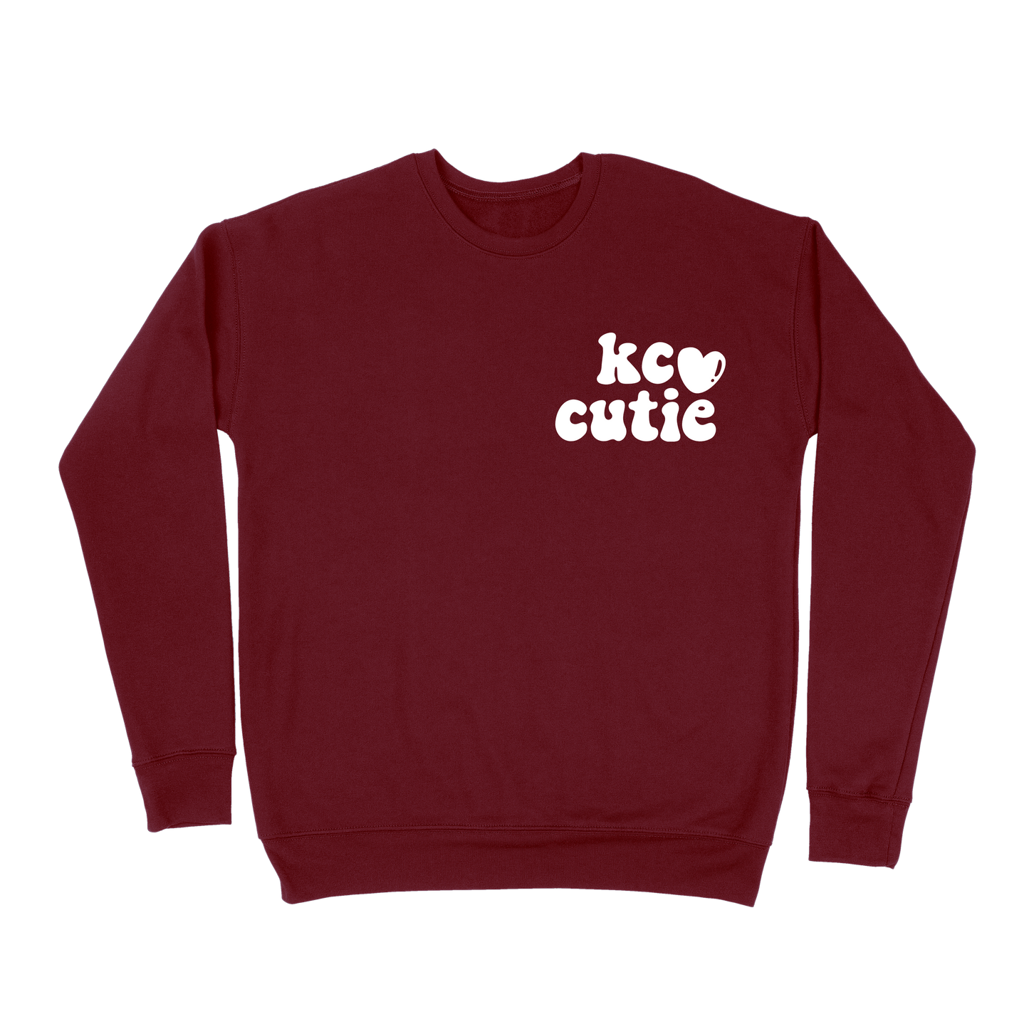 KC Cutie Sweatshirt - Maroon