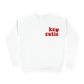 KC Cutie Sweatshirt - White