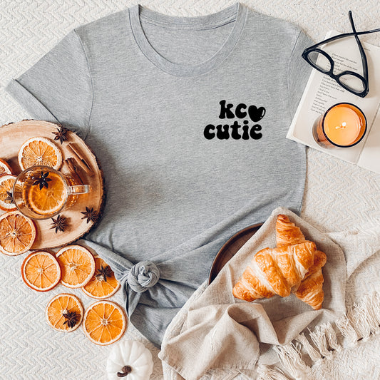 KC Cutie Tee - Grey