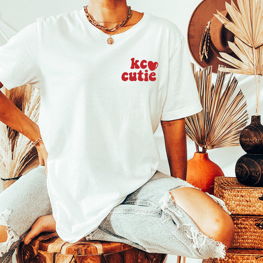 KC Cutie Tee - White