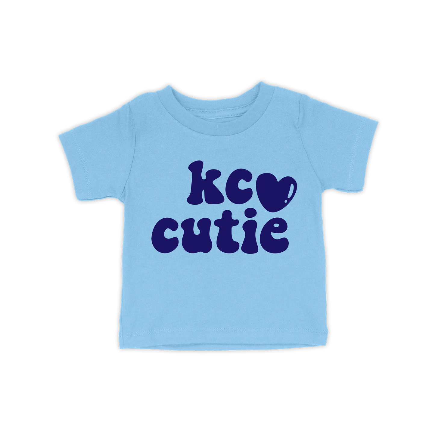 KC Cutie Toddler Tee | Light Blue