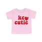 KC Cutie Toddler Tee | Light Pink