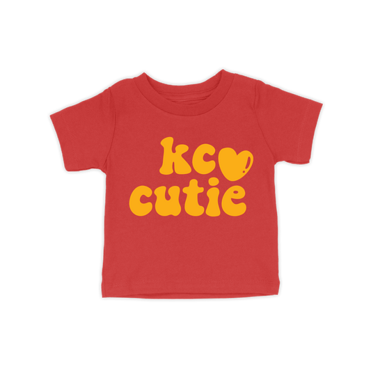 KC Cutie Toddler Tee | Red