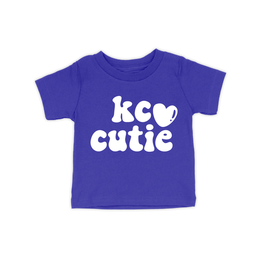 KC Cutie Toddler Tee | Royal Blue