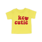 KC Cutie Toddler Tee | Yellow