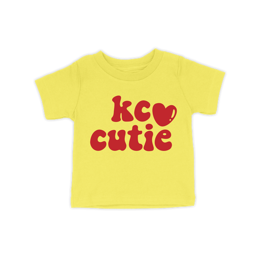 KC Cutie Toddler Tee | Yellow