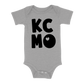KCMO Baby One Piece | Grey