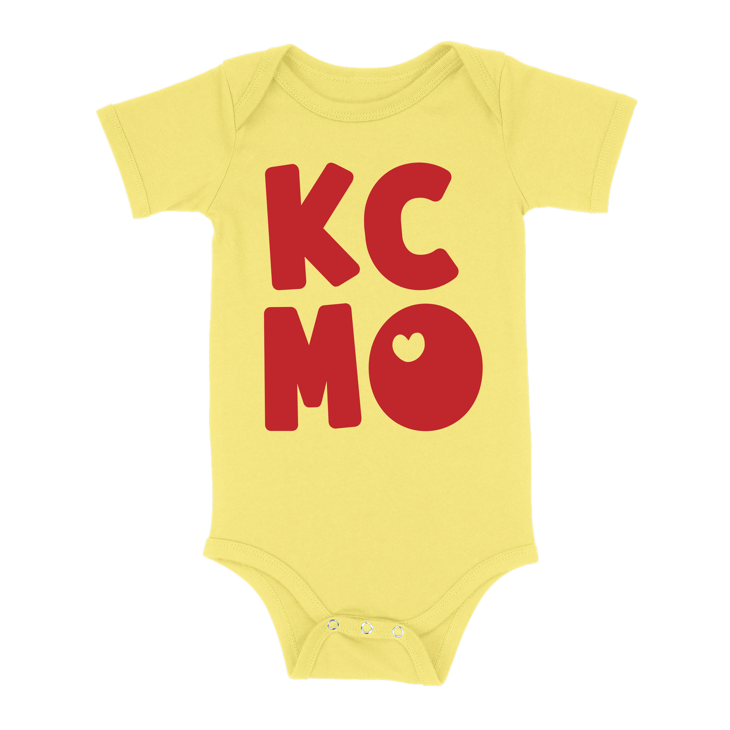 KCMO Baby One Piece | Yellow