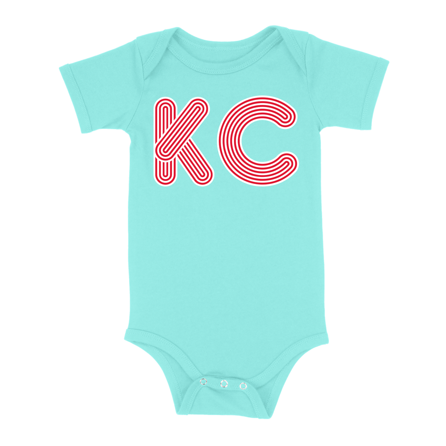 KC Outline Baby One Piece | Chill