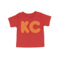 KC Outline Toddler Tee | Red