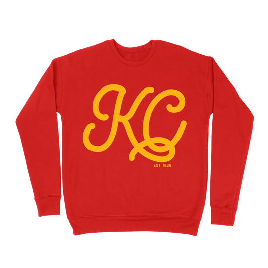 KC EST 1838 Sweatshirt - Red