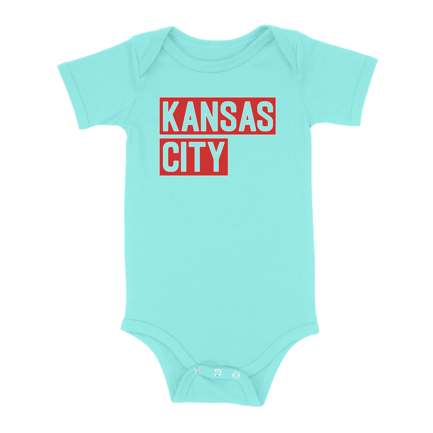 Kansas City Block Baby One Piece | Chill