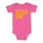 Kansas City Block Baby One Piece | Hot Pink