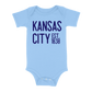 Kansas City EST 1838 Baby One Piece | Light Blue