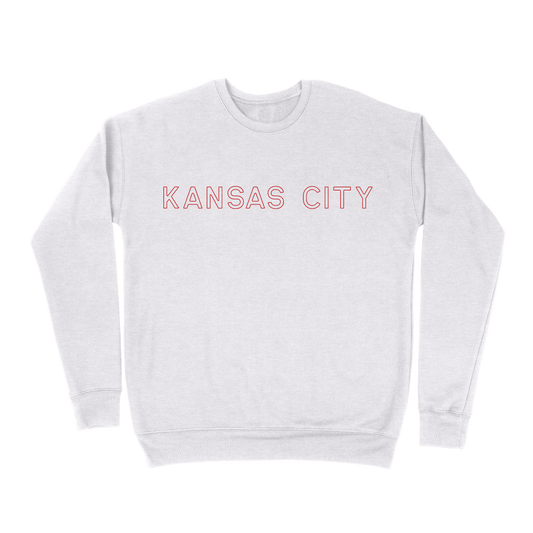 Kansas City Outline Sweatshirt - Ash