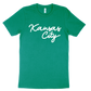 Kansas City Script Tee - Green