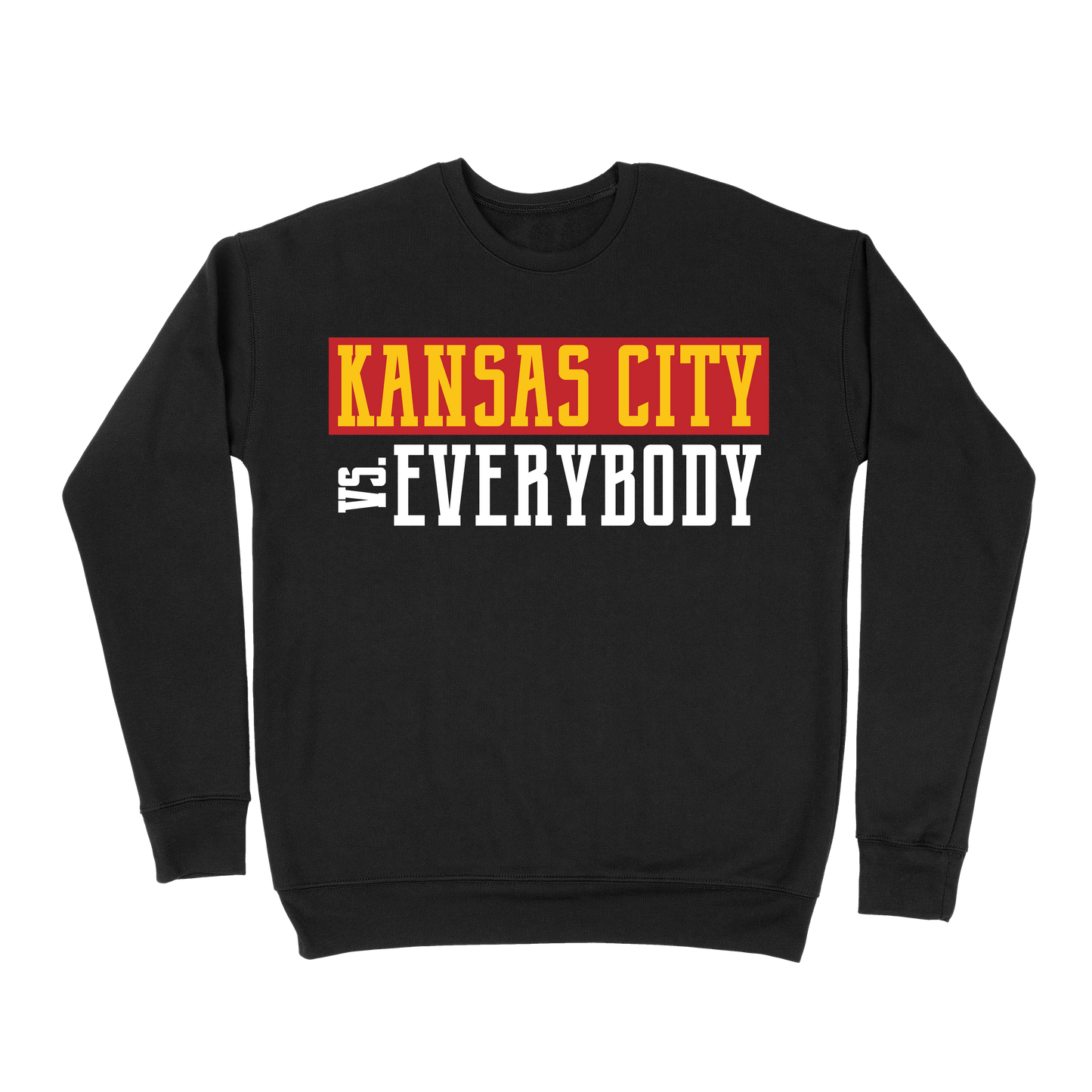 Kansas City vs. Everybody Sweatshirt - Black