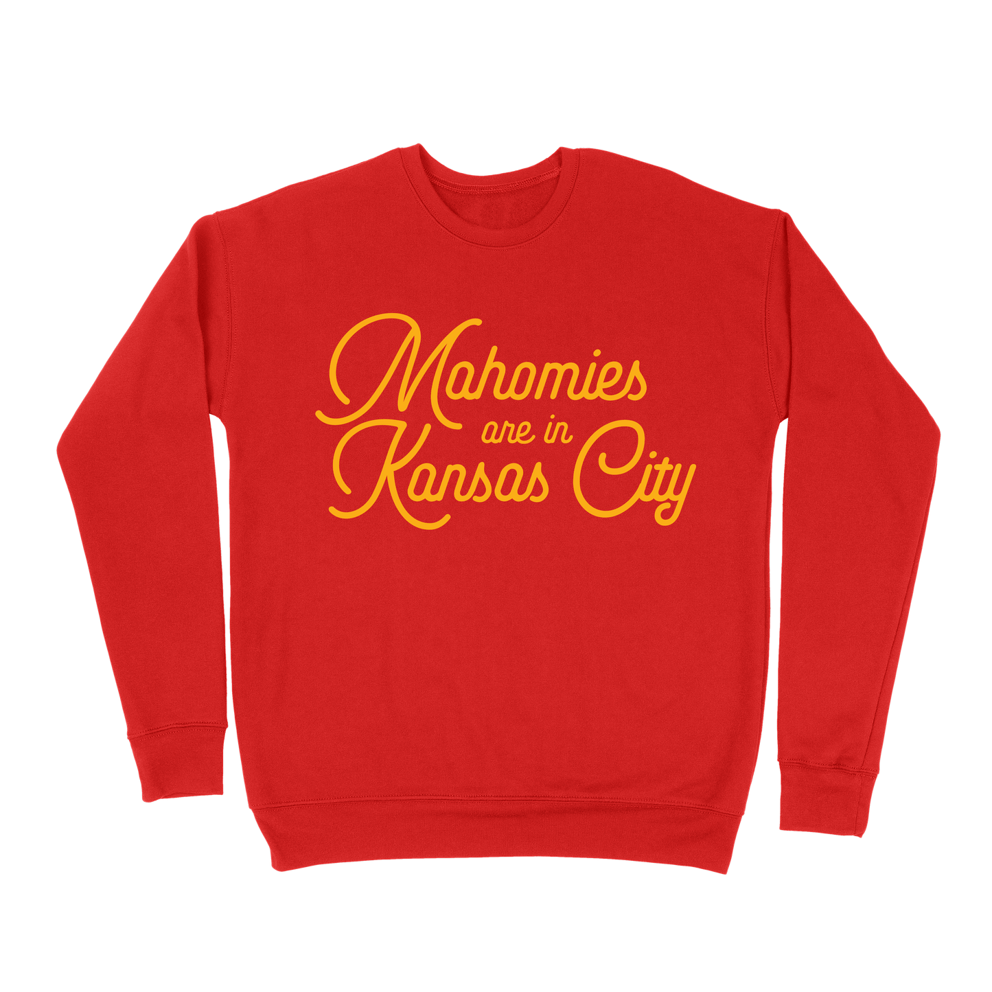 Mahomies Are In Kansas City Sweatshirt - Red