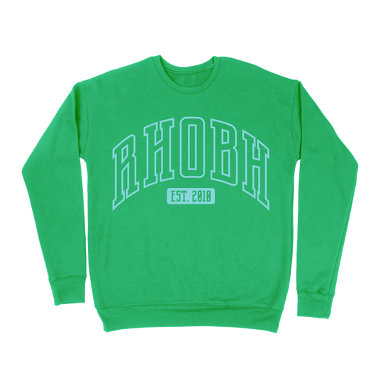 RHOBH EST 2010 Sweatshirt - Irish Green