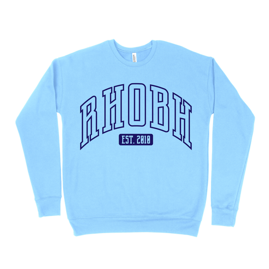 RHOBH EST 2010 Sweatshirt - Light Blue