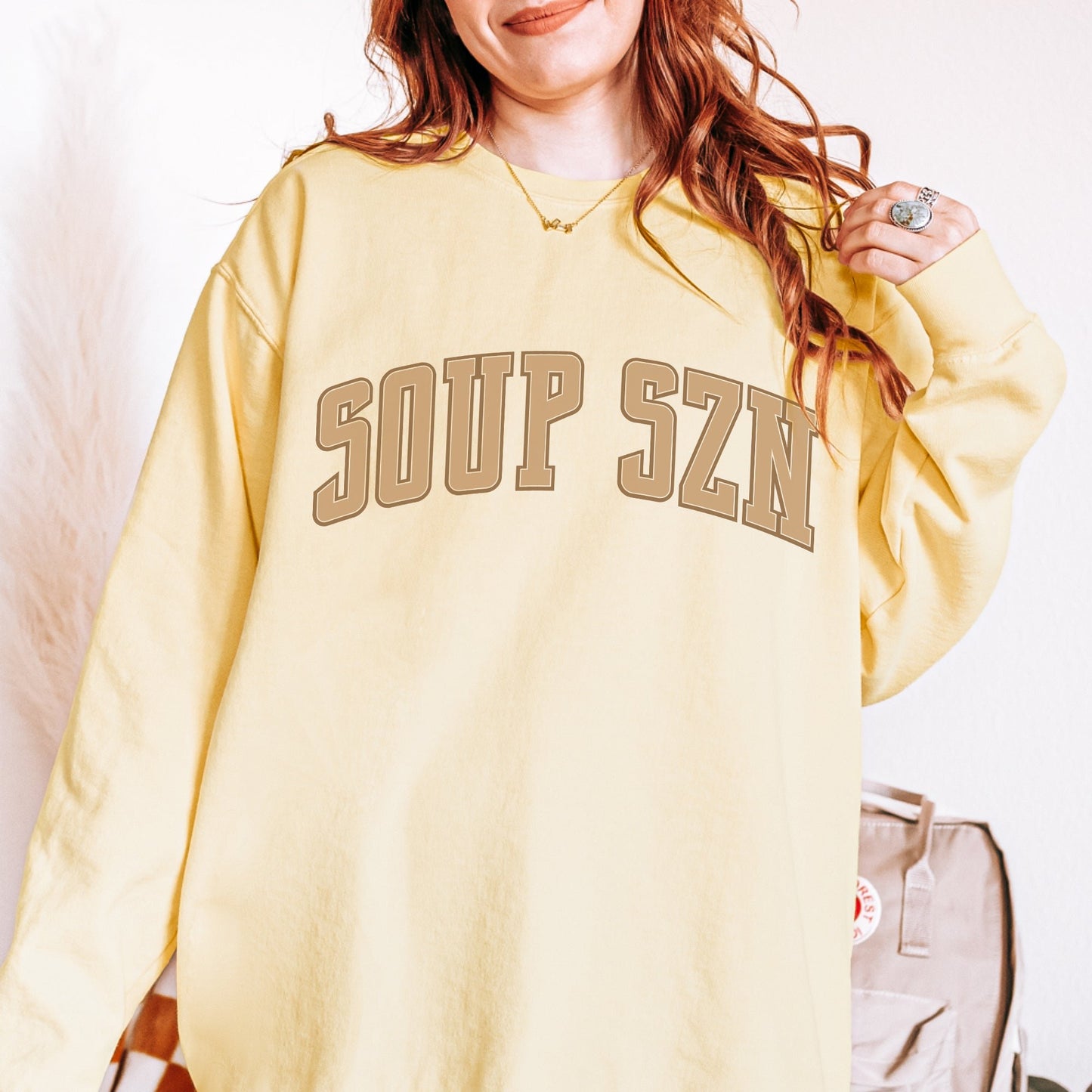 Soup Szn CC Sweatshirt - Butter