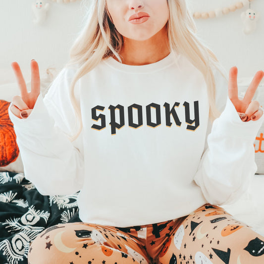 Spooky CC Sweatshirt - White