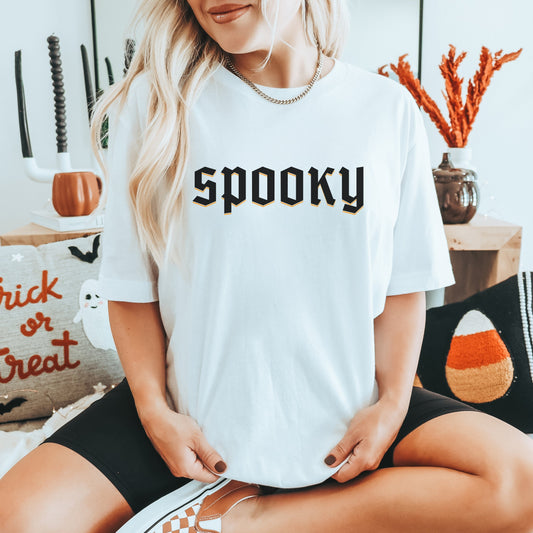 Spooky CC Tee - White