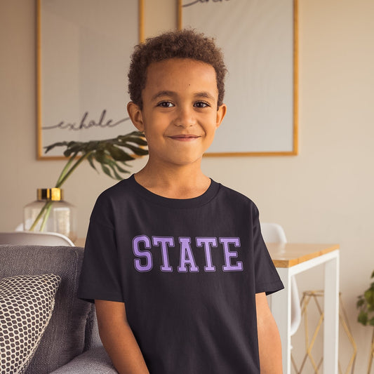 State Toddler Tee | Black