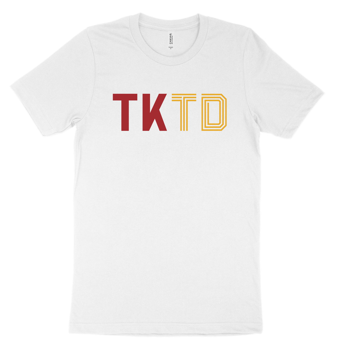 TKTD Tee - White Multi