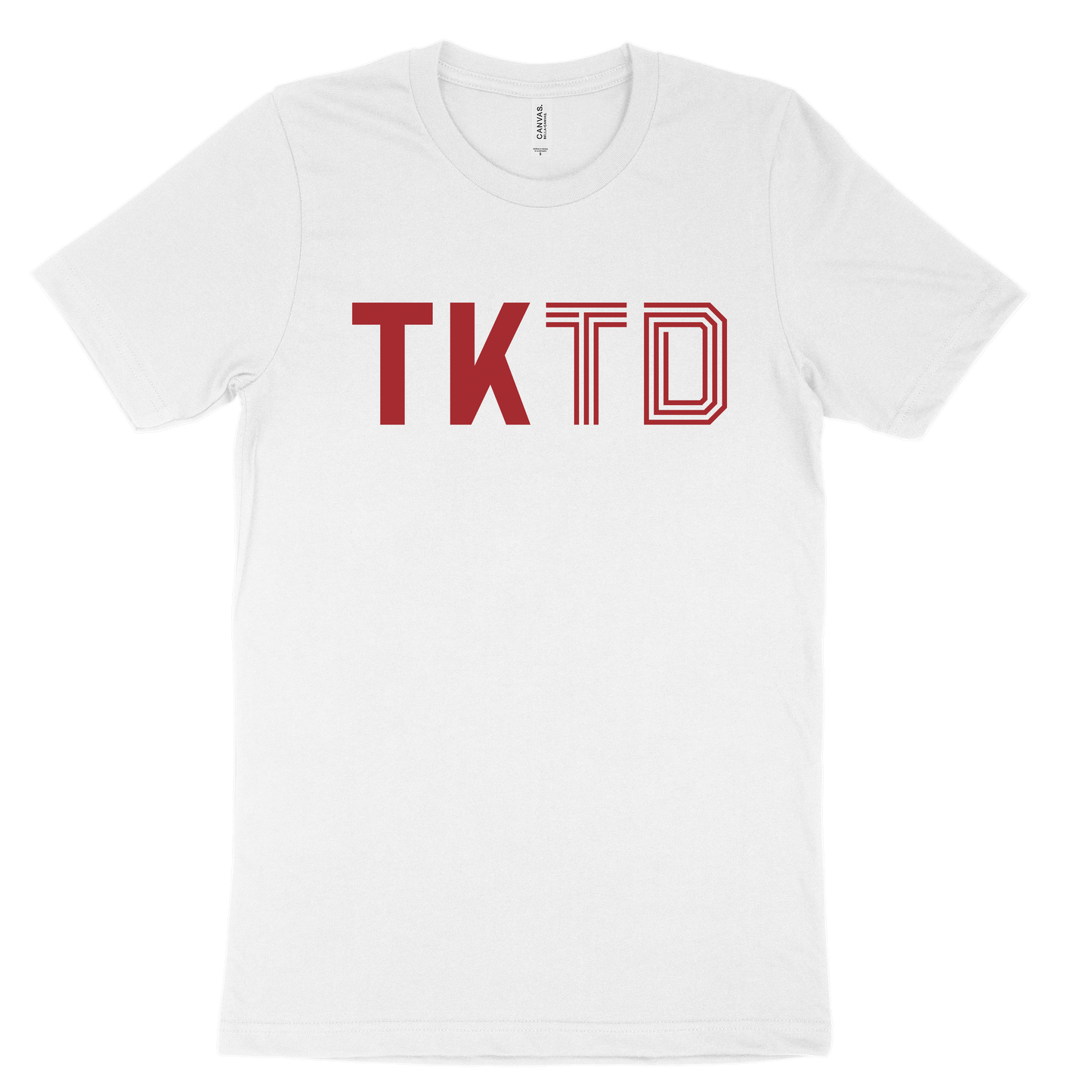 TKTD Tee - White Red