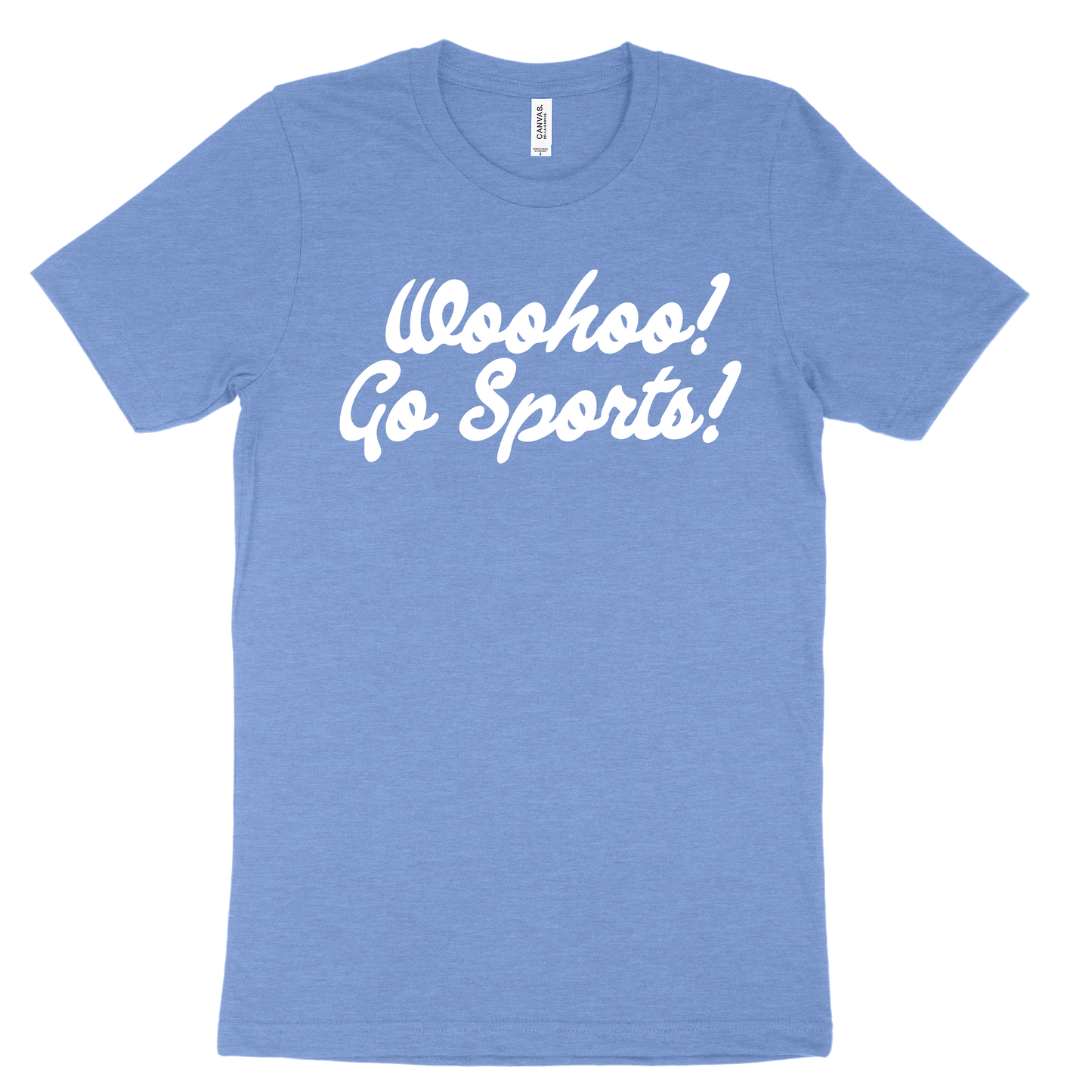 Woohoo! Go Sports! Tee - Blue