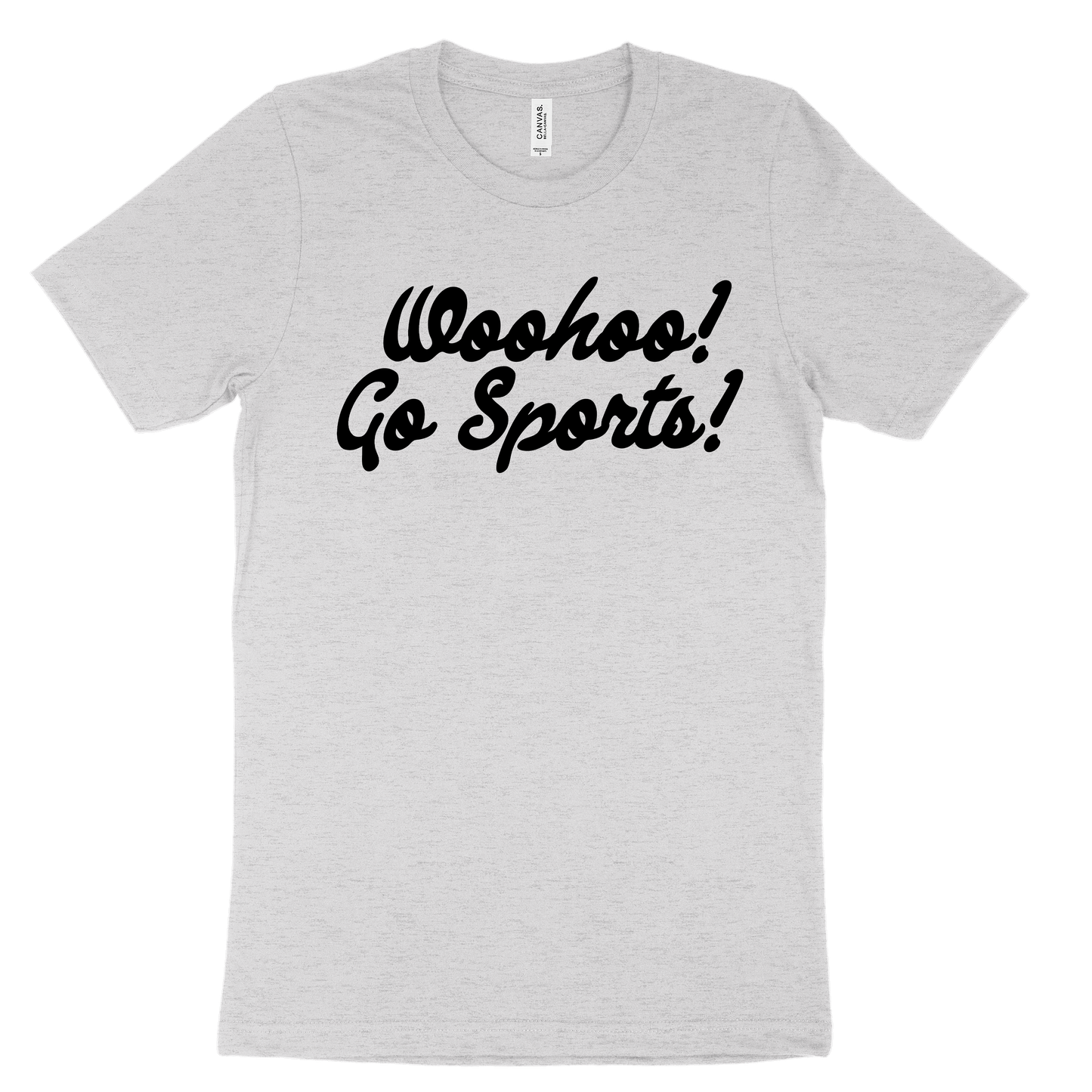 Woohoo! Go Sports! Tee - Grey