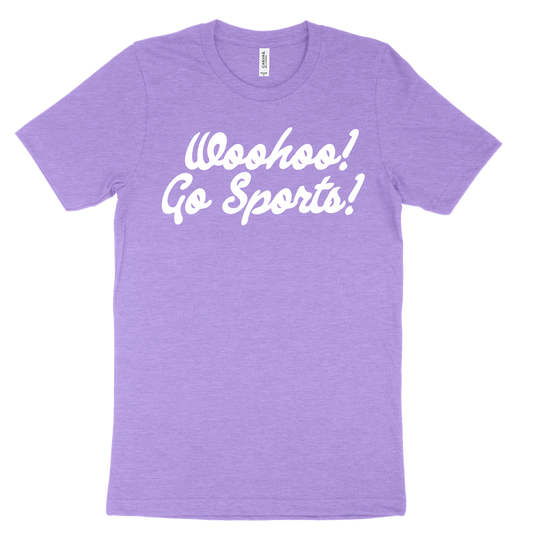 Woohoo! Go Sports! Tee - Purple